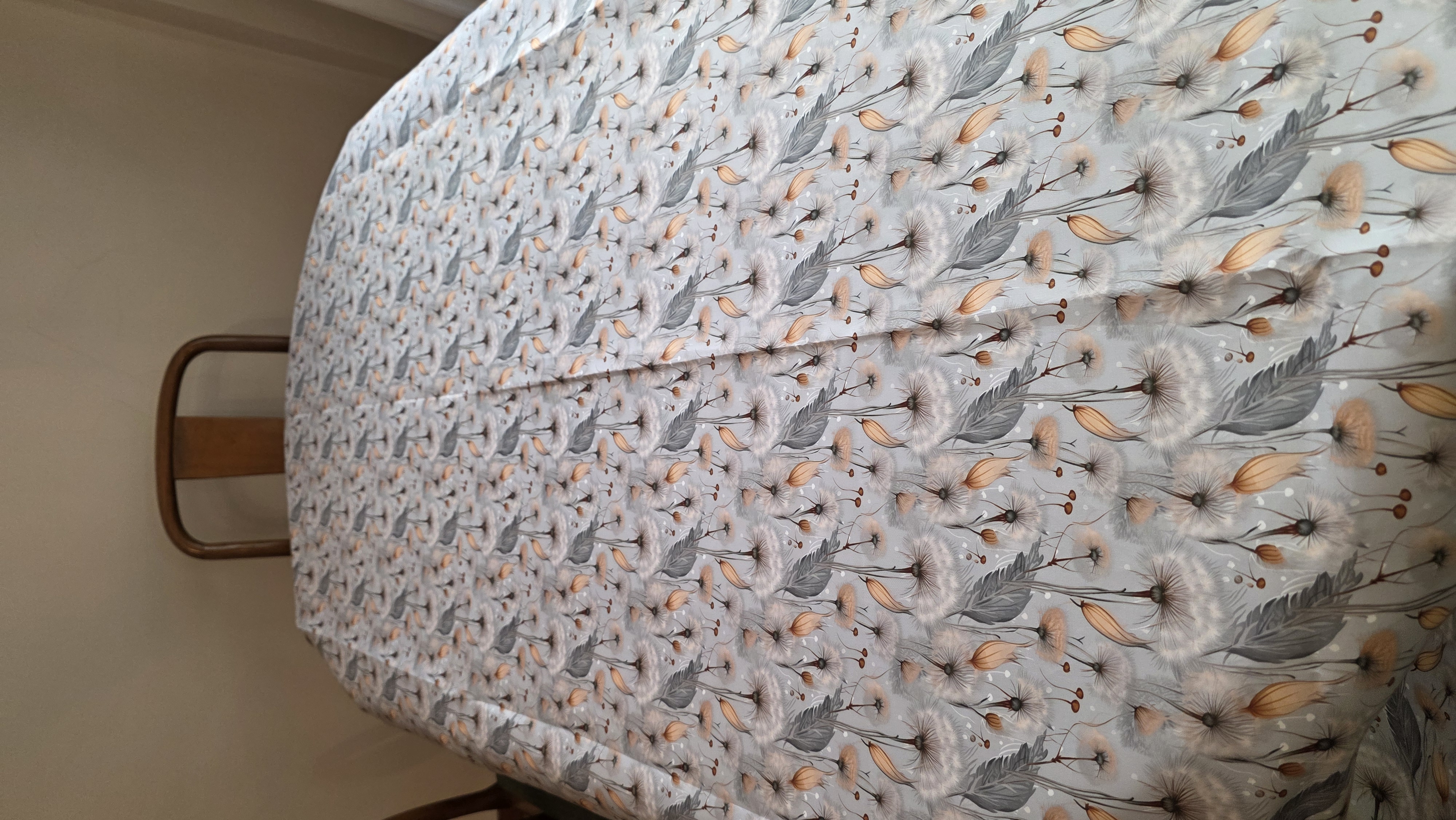 Mantel Diente de León estampado