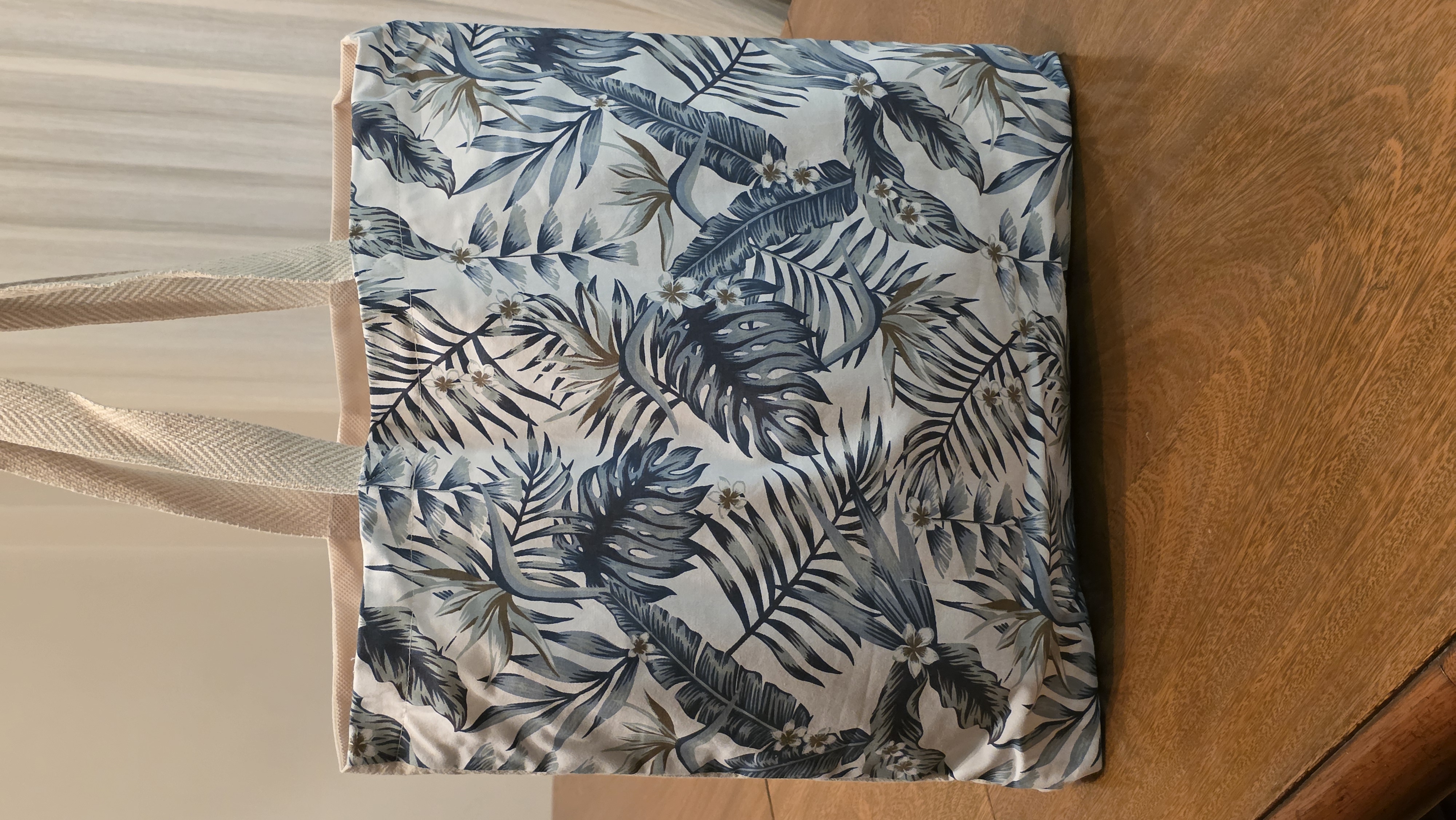 Totebag Hojas Azules