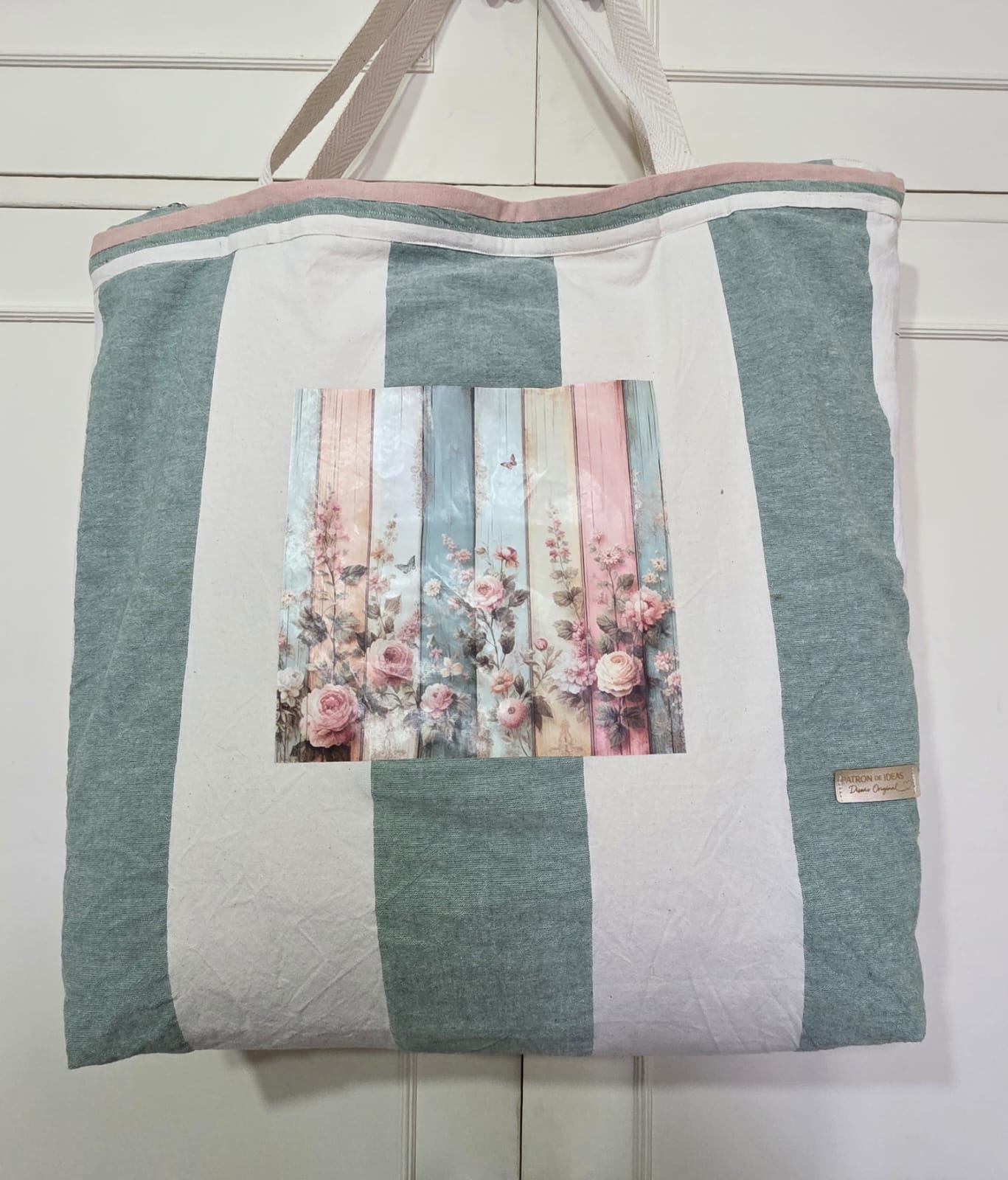 Bolso Rosas Vintage